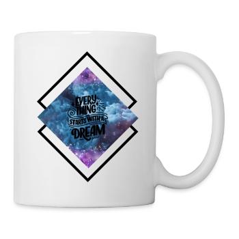 DREAM DREAM HOPE WISH HOPE - Mug - white - Right