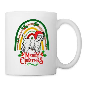 West Highland White Terrier Noël - Mug blanc - blanc - Droite
