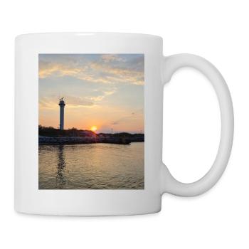 Polish Baltic Sea (sunset) - Mug - white - Right