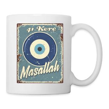 Nazar - Tasse - Weiß - Rechts