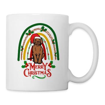 Vizsla Weihnachten Hund Liebhaber kawaii - Tasse - Weiß - Rechts