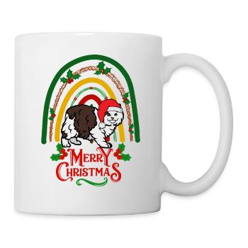 Cymric Chat Noël - Mug blanc - blanc - Droite