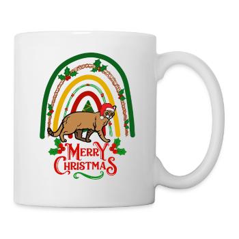 Chausie Chat Noël Chausie - Mug blanc - blanc - Droite