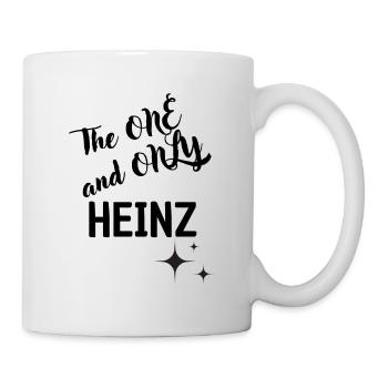 The ONE and ONLY Heinz - Tasse - Weiß - Rechts