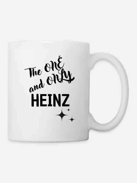 The ONE and ONLY Heinz - Tasse - Weiß