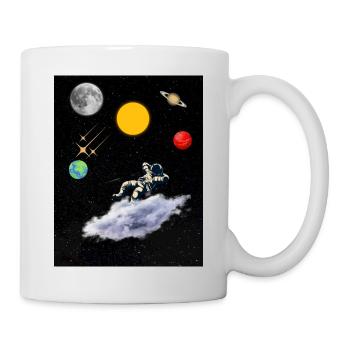 Space Dream - Tasse - Weiß - Rechts