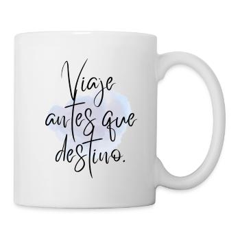 TRAVEL BEFORE DESTINATION. - Mug - white - Right