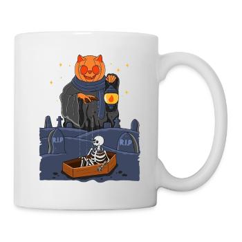 Wake Up, It’s Halloween Night - Mug - white - Right