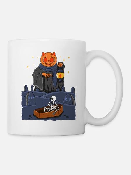 Wake Up, It’s Halloween Night - Mug - white