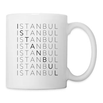 Istanbul - Tasse - Weiß - Rechts