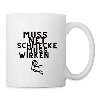 GYM - Tasse - Weiß - Rechts
