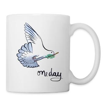 Dove - Dove of Peace - Mug - white - Right