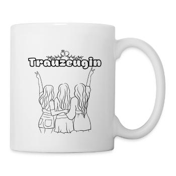 Trauzeugin - Tasse - Weiß - Rechts