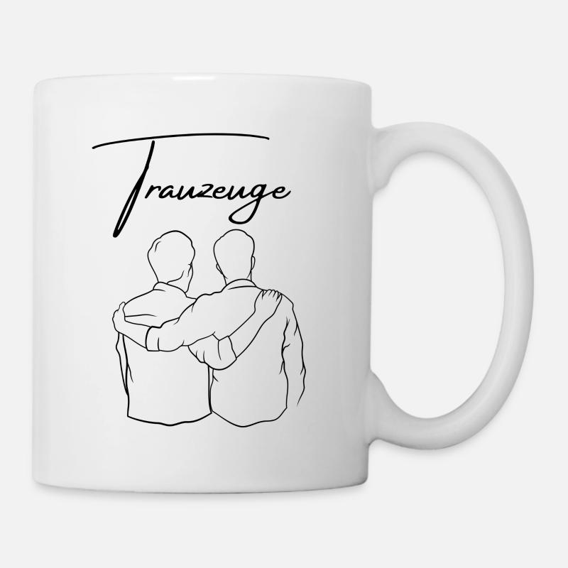 Trauzeuge - Tasse - Weiß