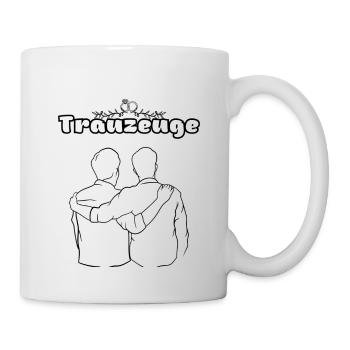 Trauzeuge - Tasse - Weiß - Rechts