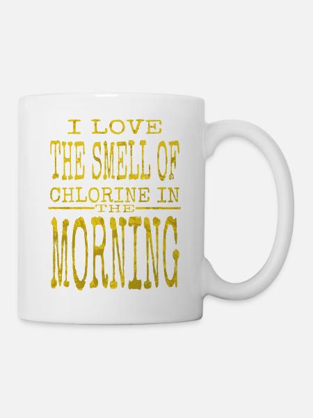 drôle d’anniversaire de natation citation drôle de citation - Mug blanc - blanc