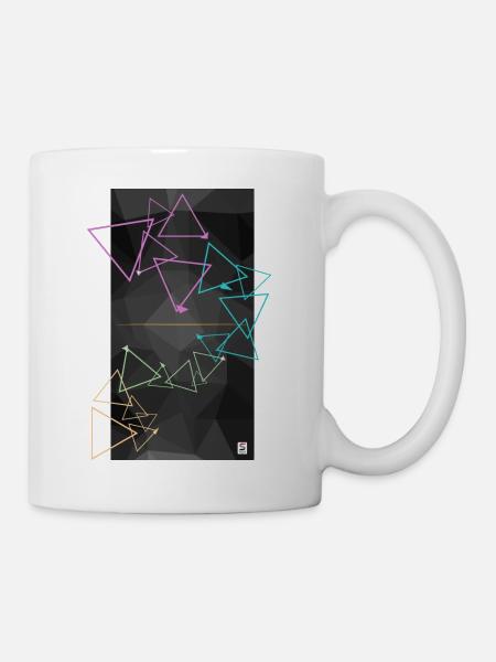 Triangle - Mug blanc - blanc