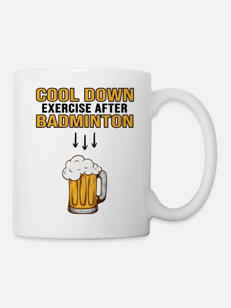 badminton badminton coach badminton badminton - Mug - white