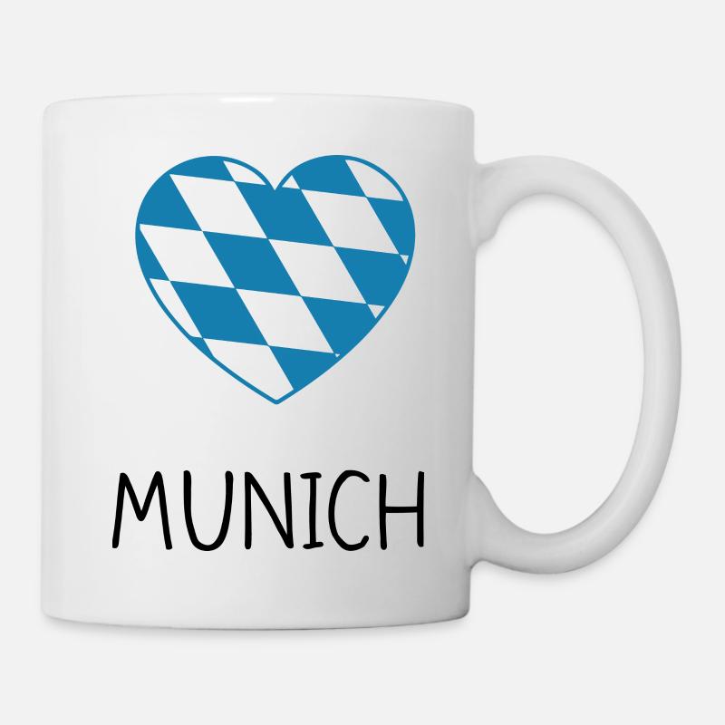 Munich Heart - Tasse - Weiß