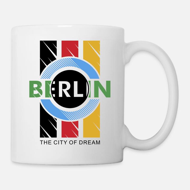 Chemises cool Berlin chez / ch - Mug blanc - blanc