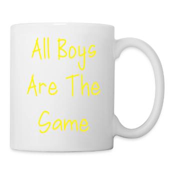 All Boys Are The Same - Tasse - Weiß - Rechts