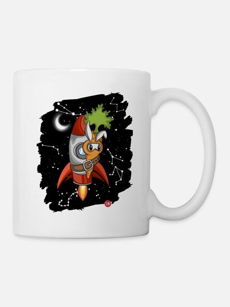 espace rubbit - Mug blanc - blanc