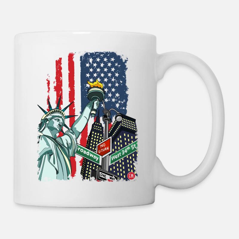 New York - Tasse - Weiß