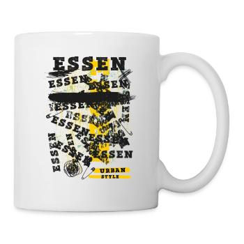 Essen Germany City Skyline Home Love - Mug - white - Right