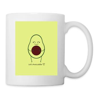Avocado - Tasse - Weiß - Rechts