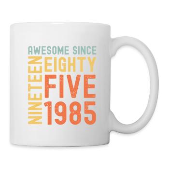Génial depuis 1985 Année du cadeau d’anniversaire - Mug blanc - blanc - Droite