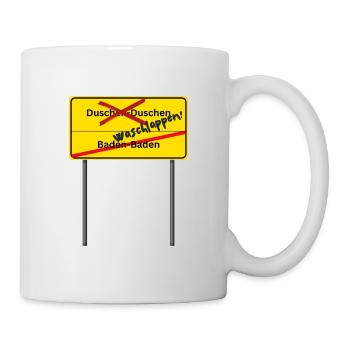 Energiespartipps - Tasse - Weiß - Rechts