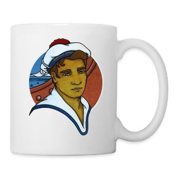 FRANÇOIS THE FRESHWATER SAILOR - Mug - white - Right