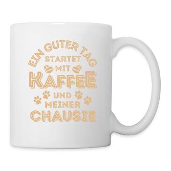 Chausie Katze Kaffee Cafe - Tasse - Weiß - Rechts