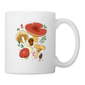 Mushrooms Botanical - Mug - white - Right