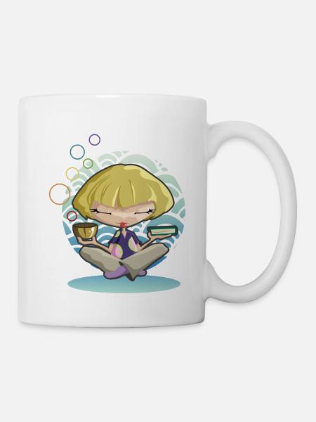 zen - Mug blanc - blanc
