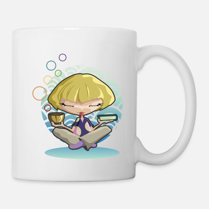 zen - Mug blanc - blanc
