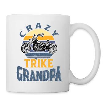 Trike Grand-père - Mug blanc - blanc - Droite