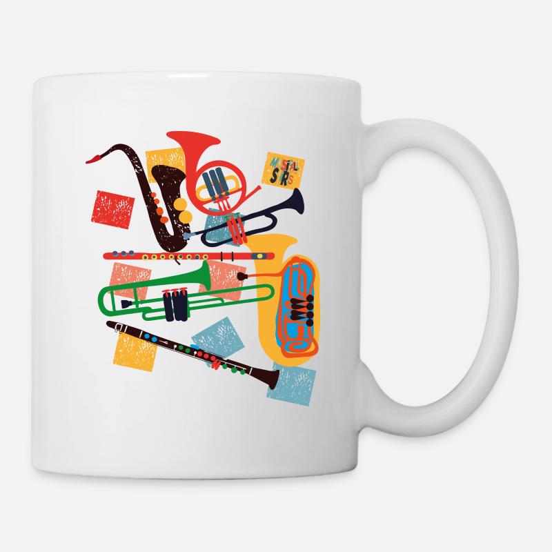 Bläser - Tasse - Weiß