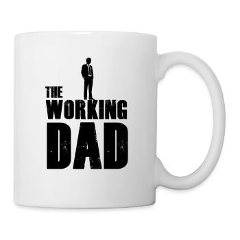 The working Dad - Tasse - Weiß - Rechts