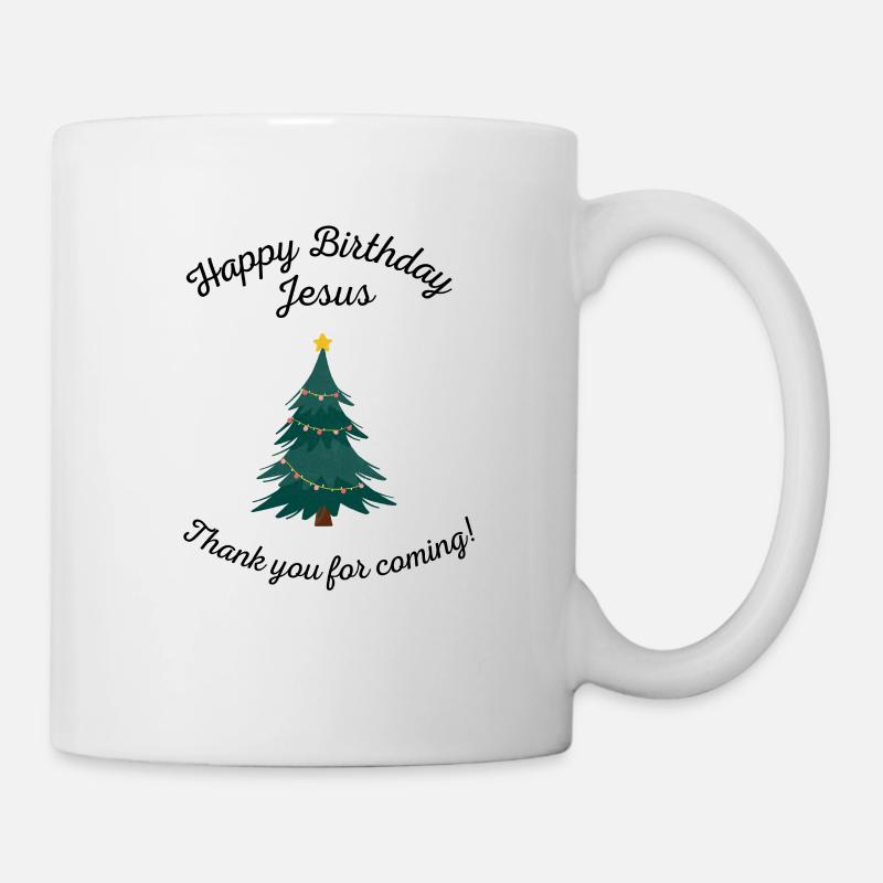 Happy Birthday Jesus - Mug - white