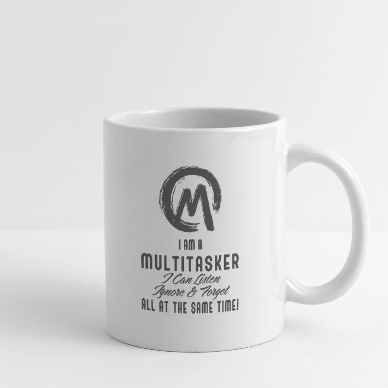 ich bin ein Multitasker Tasse