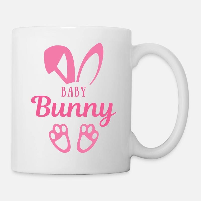 Bébé Lapin - Mug blanc - blanc