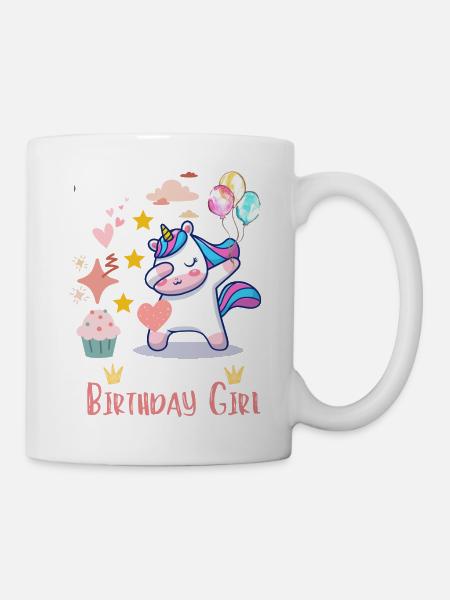 birthday girl - Mug - white