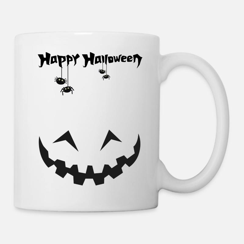 Halloween Face - Mug - white