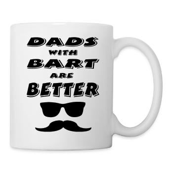 Barbe - Mug blanc - blanc - Droite