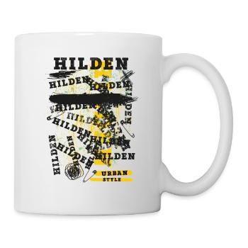 Hilden Deutschland Stadt Skyline Heimat Liebe - Tasse - Weiß - Rechts