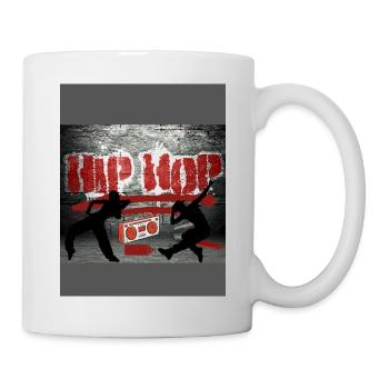 Hip Hop - Tasse - Weiß - Rechts