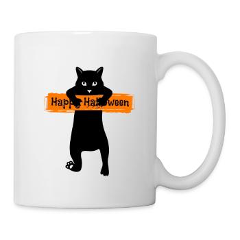 Halloween Collection - Cat Happy Halloween - Mug - white - Right