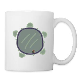 Pandeiro - Tasse - Weiß - Rechts