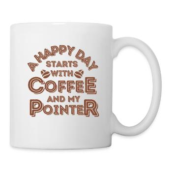 Pointer Coffee Dog Cafe - Mug - white - Right